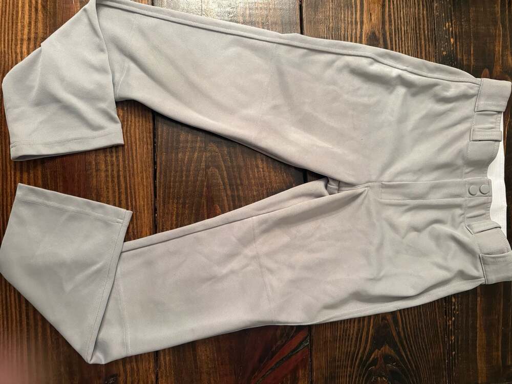 Easton Youth Baseball Softball Pants Gray YXL